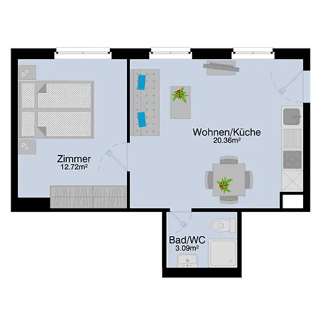Hitrental Stauffacher Appartement