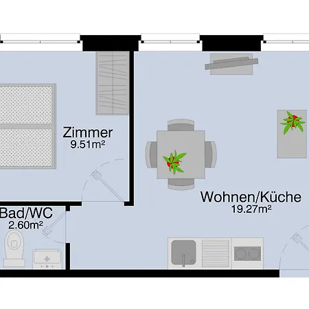 Διαμέρισμα Hitrental Stauffacher *