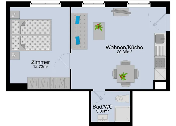 Hitrental Stauffacher Apartment